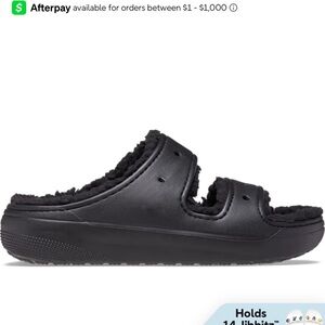 Crocs Black Slide Sandals